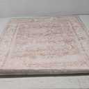  Area Rugs, 3x7 Bethlehem Traditional White Runner Area Rug, Pink Beige Carpet for Hallway, Kitchen, Bedroom or Living Room (2'7" x 7'3" Runner)