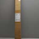 Tension Curtain Rod 51-126 Inch, Long Curtain Rod No Drilling for Window or Bathroom, Outdoor Curtain Rods for Patio Tension Rods, Easy to Install, Never Rust, Rod Diameter 1.26 Inches - Black