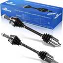 Maxfavor CV Axle Front FWD Replacement for Honda Civic 2006 2007 2008 2009 2010 2011 2.0L Si/MUGEN Si 4Cyl Manual, 2 pcs CV Axle Joint Shaft Assembly Driver and Passenger Side