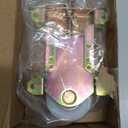 Therwen 2 Pcs 2-1/2 Inch Sliding Mirror Closet Door Roller Wheels Replacement Assembly 1-1/2 Inch Nylon Concaved Ball Bearing Wheels, Sliding Glass Screen Door Hardware Fits