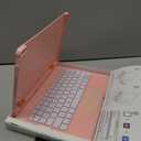 typecase Touch iPad 11th 10th Generation Case with Keyboard (11" 2025, A16 & 10.9" 2022) 360 Rotatable, 11-Color Backlit, Multi-Touch Trackpad, Pencil Holder, Thin & Light Light Pink