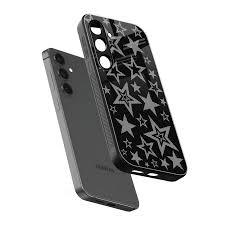 for iPhone 17 Case | Retro Gray Stars | Slim Drop Protection Design
