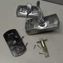 SCHLAGE FE595 CAM 626 ACC Camelot Keypad Entry with Flex-Lock and Accent Levers, Brushed Chrome