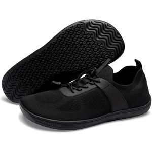 Hike Barefoot Shoes Women, Wide Toe Box Walking Shoes for Men, Minimalist Barefoot Shoe Men, Zero-Drop Non-Slip Breathable Comfortable Barefoot Sneakers for Hiking, Gym Workout, Camping Size 41