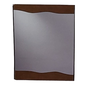 Modavari Accent Mirror, With Wood and Metal Finish 40x29.9