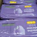Amazon Basics Incontinence Underwear for Women, Maximum Absorbency, Fresh Protection, Postpartum, Disposable, Odor Protection, Comfortable Fit, Large, Lavender, 54 Count (3 Packs of 18)