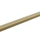 Adjustable Shower Door Handle, 304 Stainless Steel Pull Bar, Replacement Shower Handle, Fits Hole Diameter ≥8mm, Modern Towel Bar & Grab Rail for Bathroom - Brushed Gold (1 Handle Only)