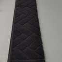 Tindbea Dog Bed Mat,Dirt Trapper Mud for Dogs,Mud for Dogs Large,Absorbent Door Mat Indoor for Muddy Paws,Soft Non-Slip Backing Pet Runner Rug for Inside Floor (20"x48",Charcoal)