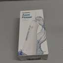 AquaSonic Water Flosser - Cordless Rechargeable Water Flossers for Teeth Cleaning - Waterproof Aqua Flosser, Portable Oral Irrigator for Dental Cleaning with 5 Jet Tips  Braces Home Travel. (White)