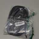 FYY Electronic Organizer, Travel Cable Organizer Bag Pouch Electronic Accessories Carry Case Portable Waterproof Double Layers All-in-One Storage Bag for Cable, Cord, Charger, Phone, Pattern Black (M)