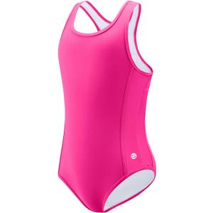 G Gradual Girl's One Piece Swimsuits Racerback Kids Bathing Suit Modest Swimwear for Girl Athletic Competition 7-16Y(Rose Pink,16Y)
