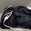 Electric Blanket Throw, Fast Heated Blanket Throw, Soft Silky Flannel Heating Blanket with 5 Heating Level, Double-Sided Heating Throw ETL Certified Machine Washable (Blue+white)