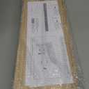 WOPITUES Wood Floating Shelves Set of 6, Shelves for Wall Decor, Farmhouse Shelf for Bedroom, Bathroom Storage Shelves, Book Shelves for Living Room - Rustic Brown (16.5 Inch)