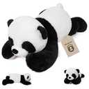 JellyMallow 5 lbs 24 inches Panda Weighted Stuffed Animals, Cuddly Weighted Panda Plush Pillow Giant Plushie Ideal Gift for Adults & Kids