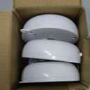 BLS Motion Sensor Light Indoor, Wireless LED Night Light, Under Cabinet Lighting, Battery Powered Puck Lights for Closet, Kitchen, Stairs, Wall, AA Battery Operated, Stick on, Dimmable, White, 6 Pack