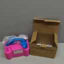 AGPTEK Electric Air Balloon Pump, 110V 600W Rose Red Portable Dual Nozzle Inflator/Blower for Party Decoration