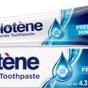 Biotne Fluoride Toothpaste for Dry Mouth Symptoms, Bad Breath Treatment and Cavity Prevention, Fresh Mint - 4.3 oz, 2 Pack