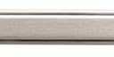 Hickory Hardware 1 Pack Solid Core Kitchen Cabinet Pulls, Luxury Cabinet Handles, Hardware for Doors & Dresser Drawers, 12 Inch Hole Center, Satin Nickel, Bridges Collection