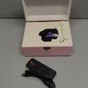 Time Music Box CD Player with Speakers; Bluetooth Transmitter; Festival Gift; BGM Player for Home Decor (Pink)