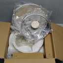 CAROTE 17pcs Pots and Pans Set, Nonstick Cookware Set Detachable Handle, Induction Kitchen Cookware Sets Non Stick with Removable Handle, RV Cookware Set, Oven Safe (Cream White)