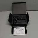 Electric Compressed Air Duster - 33,0000 RPM High-Speed Air Blower Gun, Rechargeable Mini Turbo Fan Cordless for Keyboard, PC, Car, Home & Outdoor Cleaning Dust, Replaces Compressed Air Cans (Silver)