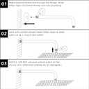 Voolan Shower Arm with Flange and Teflon Tape, Extension Shower Head Arm for Bathroom Fixed Shower Head, Solid Stainless Steel, Wall Mounted (20 Inch, Chrome)