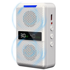 HUHUWOW TypeC Rechargeable Anti Barking Device for Dogs, Adjustable Frequency & 30 FT Range Dog Barking Silencer