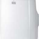 BLACK+DECKER Portable Air Conditioner, 8,000 BTU (3,950 BTU SACC) for Rooms up to 400 Sq. Ft., Portable AC with Follow Me Remote Control and Window Kit, BPACT08WT, White