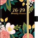 2026-2029 Monthly Pocket Planner/Calendar - Jul. 2026 - Jun. 2029 (36 Months), 3 Year Monthly Planner, 3.8" x 6.4", Monthly Planner 2026-2029 with Pen Loop, 2 Book Marks,Back Pocket