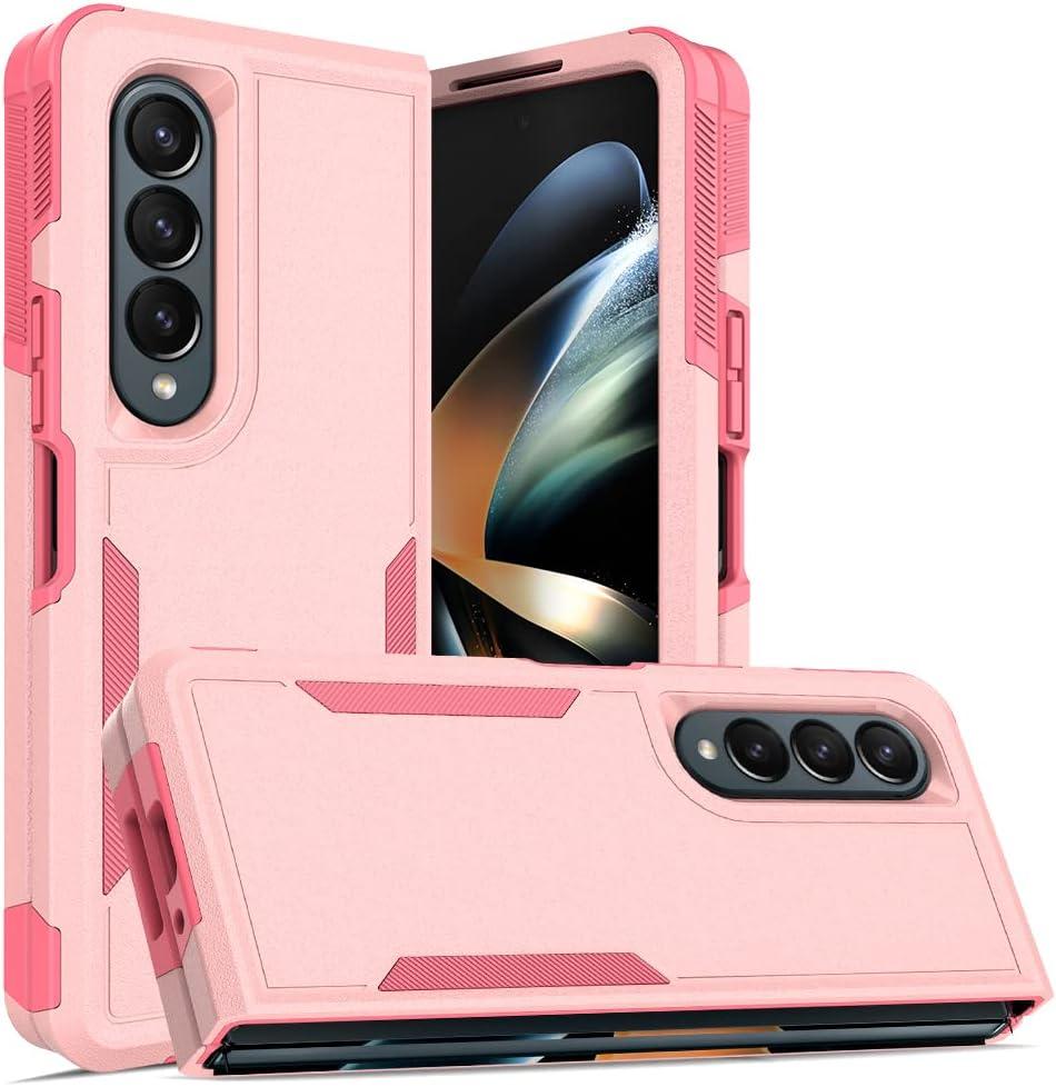 Case for Samsung Galaxy Z Fold 4 - Shockproof, Strong and Durable Phone Protective Case, Pink