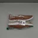 kufeiti Women's Canvas Slip On Shoes Sneakers for Women Fashion Comfortable White Black Elastic Sneakers for Women (9, Tan)