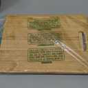 Freshware Bamboo Cutting Board Set of 3, Wooden Cutting Boards for Kitchen, Knife Friendly Food Grade Chopping Board, Lightweight with Hanging Hole for Easy Storage