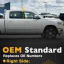 Molding Trim B-Pillar, Compatible with 2019-2026 Ram 1500 DT, Right Passenger Side, Front Door Rear Applique, Windshield Outside Moulding Kit, Front Door Window Panel, Replaces# 68292928AD