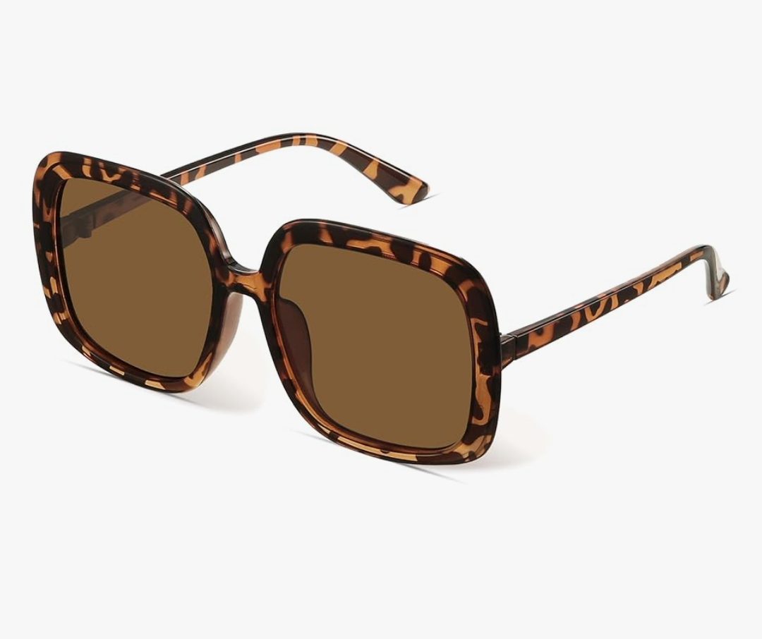 miyya Oversized Polarized Sunglasses Women, Trendy Retro Sun Glasses for Women 2025, Oversized Shades