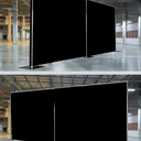 Adjustable Heavy Duty Portable 10FT X 20FT Pipe and Drape Backdrop Kit (Black Drape) Quick Set Up Without Tools for Wedding&Party&Event&Photography&Show&Display