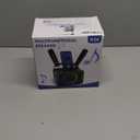 Karaoke Machine,Portable Bluetooth Speaker with 2 Wireless Microphone for Adults & Kids with LED Lights, Karaoke Microphone with PA System Supports USB/TF/AUX,Gift for Party (Purple)