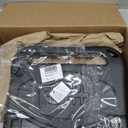 MENZO Kids Case for 10-inch Tablet (2023/2021 Release,13th/11th Generation), Lightwight Shockproof Built-in Screen Protector with Handle Stand, Black