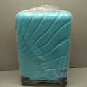 VANKEAN Carry On Luggage with Spinner Wheels & TSA Lock, Expandable Fashionable Hard Shell Suitcase airline approved20 Inch Carry-OnLake Blue