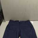 Amazon Essentials Men's Slim-Fit Wrinkle-Resistant Flat-Front Stretch Chino Pant (35W x 30L, Navy)