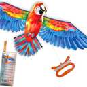 ORGCLDKT- 3D Lifelike Style Bird/Eagle Kite, Super Easy to Fly with, Ideal for Kids, Adults, Girls, Boys. Kites for The Beach, Grassland, Hiking (59")