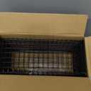 2 Pack Large Adhesive Cabinet Organizer - Lid Organizer Inside Cabinet Wall Mounted Pantry Door Caddy for Food Container Lid Kitchen Under Sink Basket