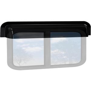 RV Window Rain Deflector Guard&Sun Visor Deflector,RV Window Visor Rain Guard,RV Window Blade Rain Sunroof Deflector Fit 44-49 inch Wide RV Sliding Window,Deflects Rain&Sun Protection for RV Window
