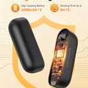 2 in 1 Hand Warmers Rechargeable, Magnetic Electric Hand Warmer 8000mAh USB-C, 3 Heat Levels up to 140F, Quick Heating Portable Hand Warmers, Gifts