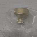 10 Pack 1-1/5"(30mm) Gold Knurled Cabinet Knobs for Dresser Kitchen Knobs for Cabinets Brushed Gold Cabinet Pulls Hardware