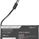 Replacement Battery for 2GIG GC3 Panel, SP1-GC3, GC3e Panel, fit Part No 823990 10-000014-001