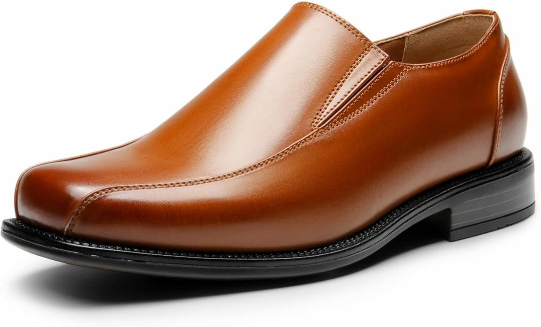 Bruno Marc Men's Slip on Dress Loafers Formal Shoes (13, Brown) Bruno Marc Men's Slip on Dress Loafers Formal Shoes (13, Brown)