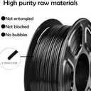 PETG Filament 1.75 mm, 3D Printer Filament, 1 kg(2.2 lbs), Dimensional Accuracy Probability +/- 0.03 mm, fits Most FDM Printers (Cream Yellow)