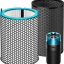 Replacement Filter for Dyson HushJet SP01, 360 Electrostatic + Activated Carbon Dual-Layer HJ10 Air Filter Replacement Compatible with Dyson HushJet Purifier Compact Quiet air purifier