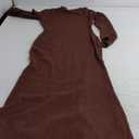 PRETTYGARDEN Womens Sweater Dress Fall 2025 Casual Boat Neck Long Sleeve Pullover Ribbed Knit Bodycon Maxi Sweater Dresses XS