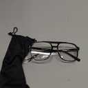 FEISEDY Blue Light Blocking Glasses Fake Nerd Clear Square Computer Lightweight Pilot Glasses Frame Oversized B2866